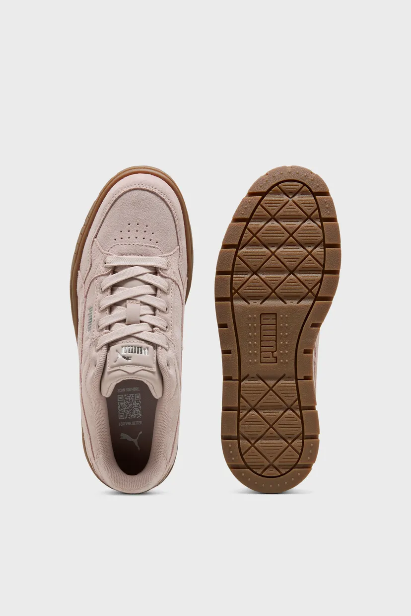 Жіночі пудрові замшеві снікерси Karmen II Idol Suede Sneakers Women 4