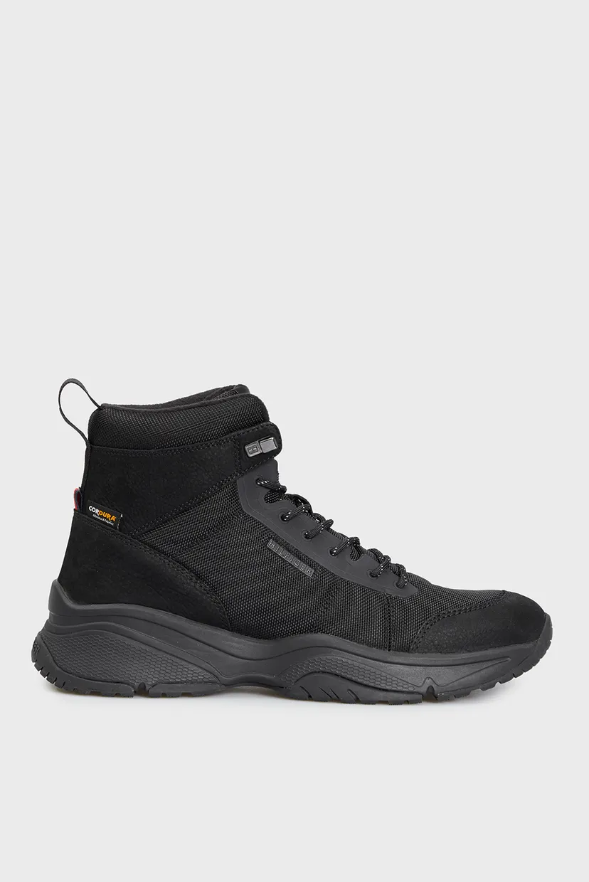 Чоловічі чорні хайтопи OUTDOOR SNK BOOT LTH CORDURA Tommy Hilfiger