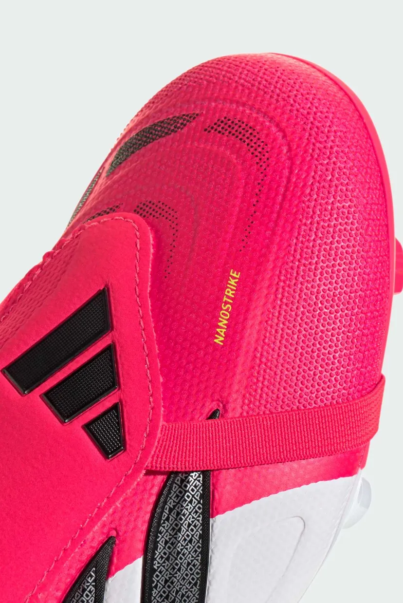 Розовые бутсы PREDATOR LEAGUE Fold-Over Tongue Firm Ground 8