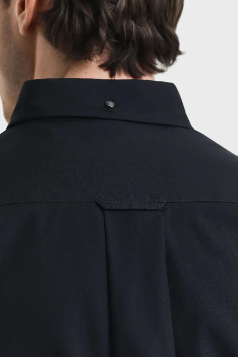 Мужская черная рубашка REG PINPOINT OXFORD 6