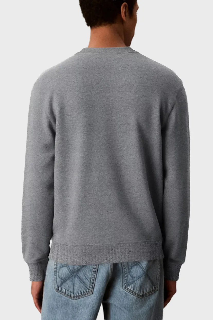Чоловічий сірий світшот LS EU 350TERRY 3