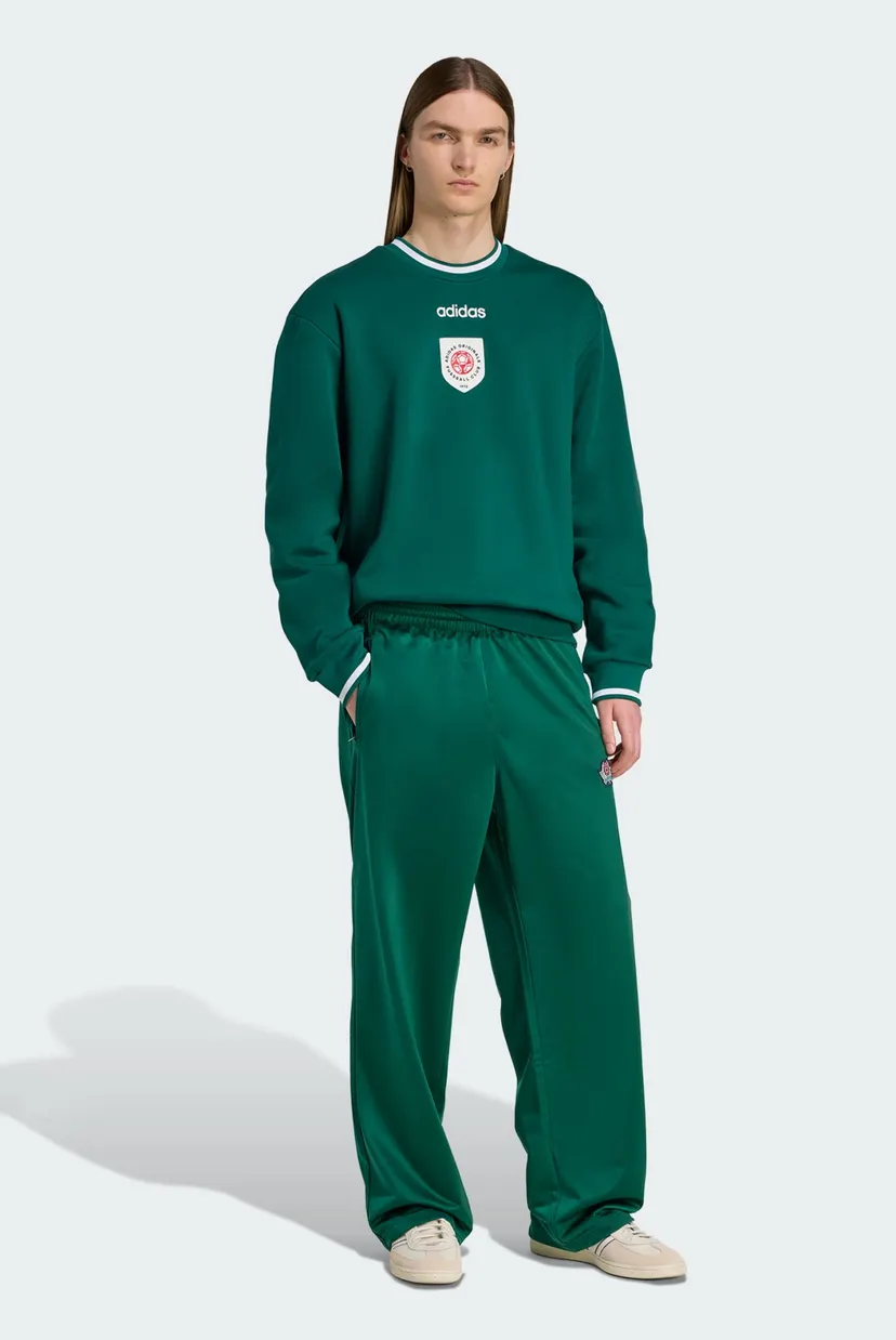 Чоловічі зелені спортивні штани Varsity Open Hem Loose adidas