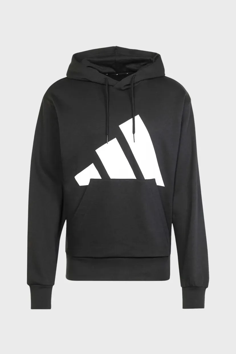 Мужское черное худи Essentials Big Logo Fleece 6