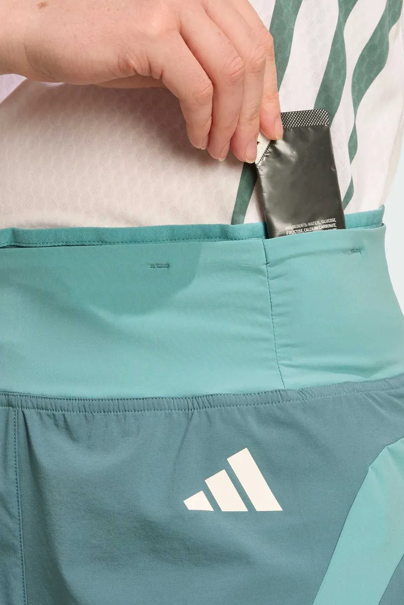 Жіночі бірюзові шорти Adizero Archive Running Gel 4