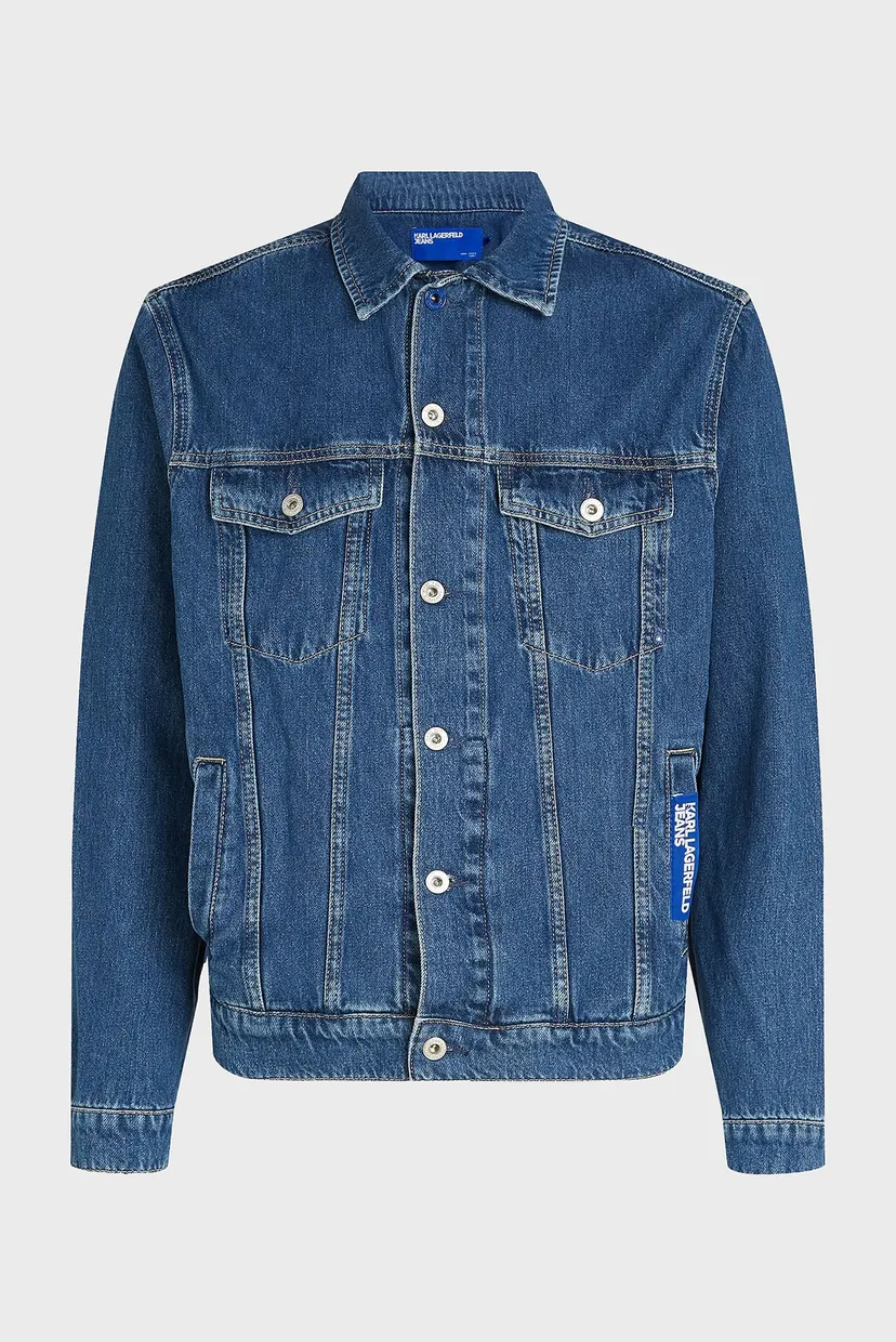 Мужская синяя джинсовая куртка regular jacket 6