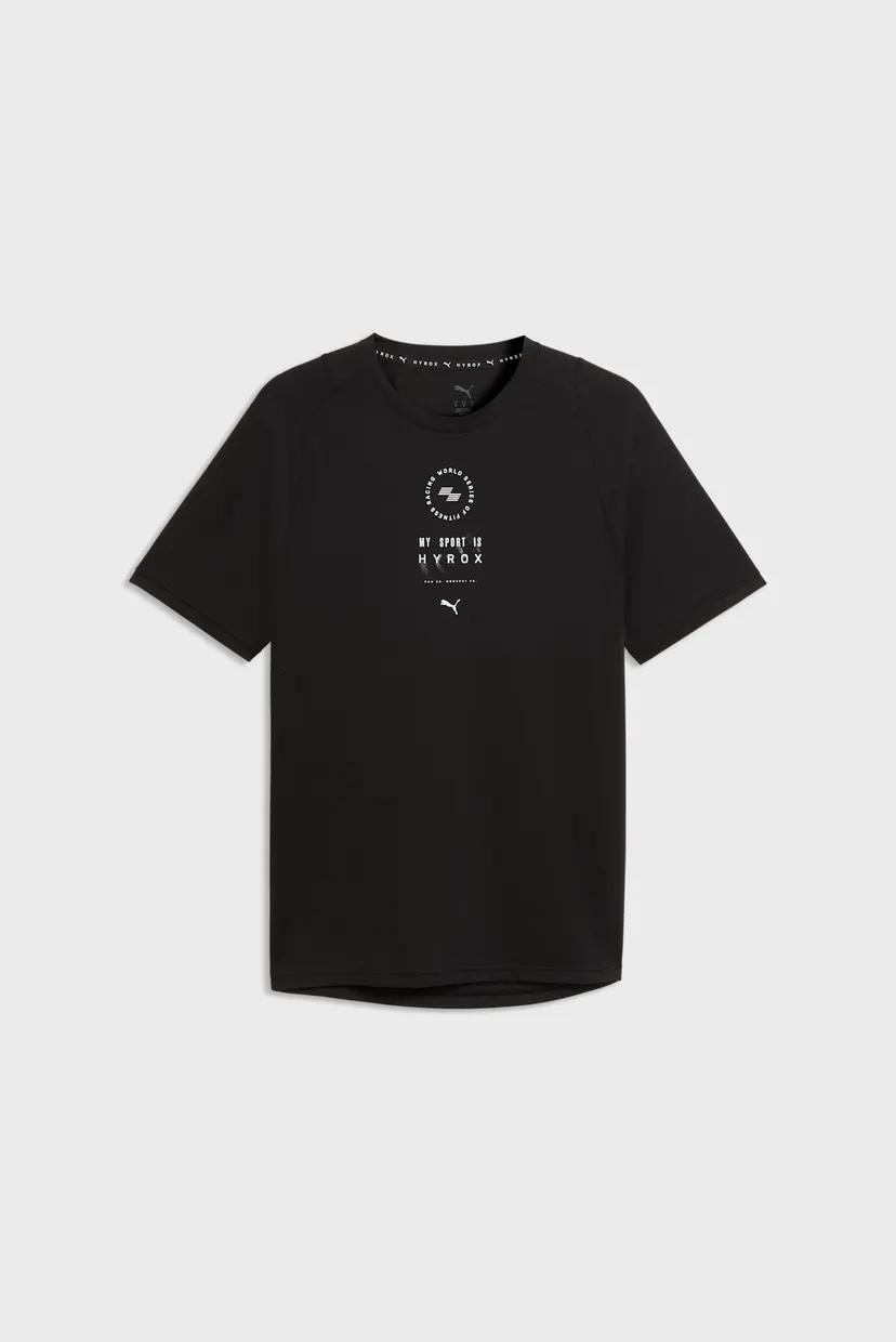 Чоловіча чорна футболка PUMA x HYROX DRYELITE Training Tee Men 4