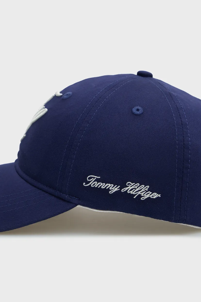 Женская темно-синяя кепка EMBROIDERED 4