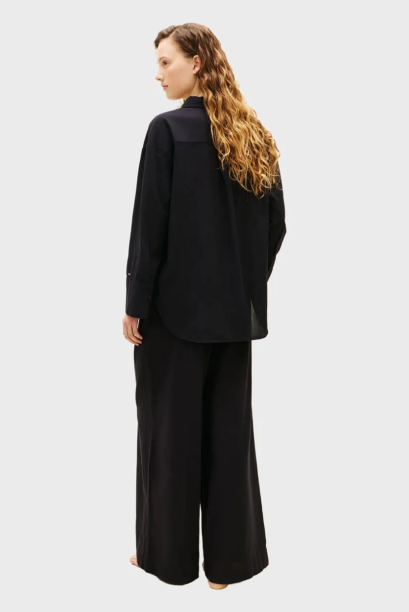 Жіноча чорна сорочка OVERSIZED SHIRT (EXT SIZING) 3