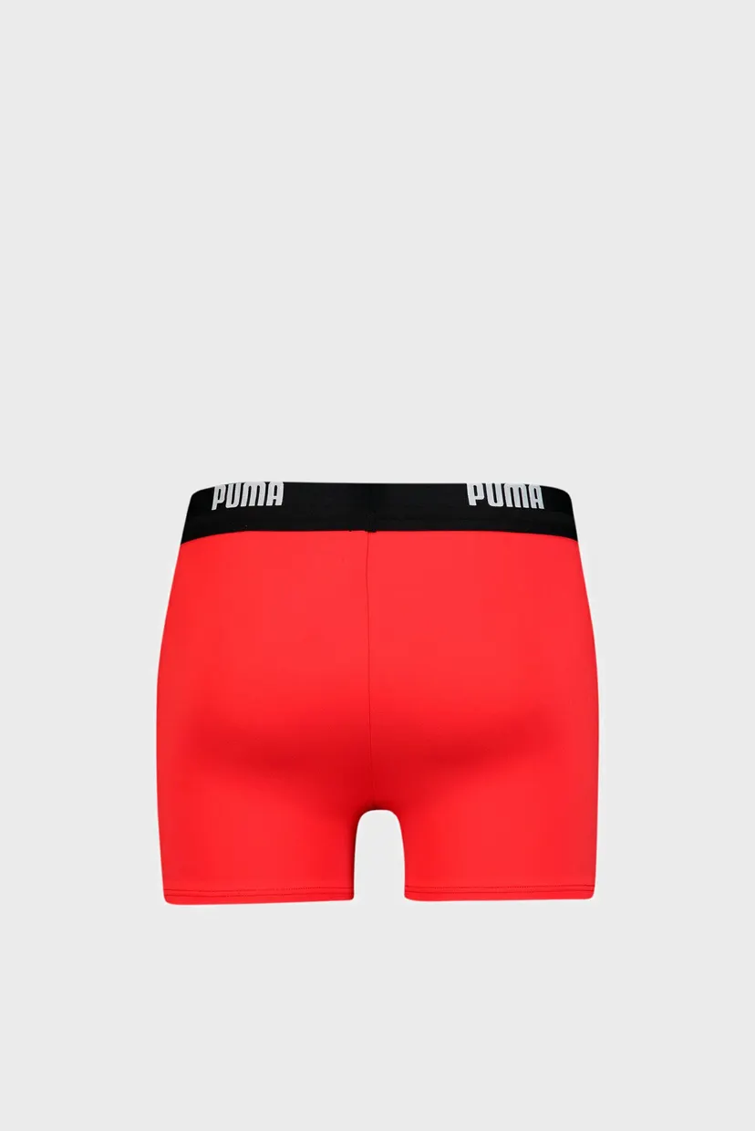Чоловічі червоні плавки PUMA Swim Men Logo Swim Trunks 5