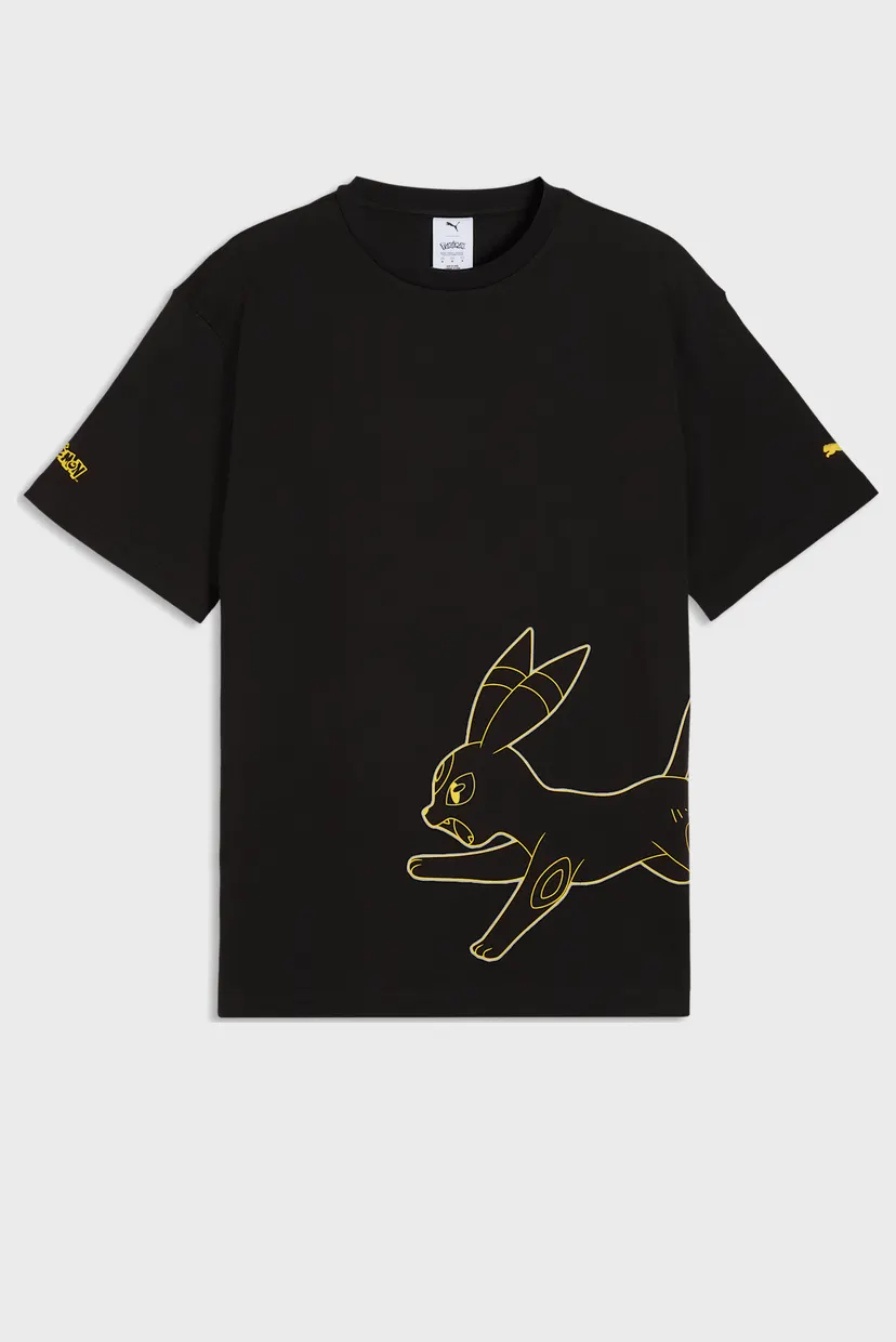 Чоловіча чорна футболка PUMA x POKÉMON Relaxed Graphic Tee Men 4