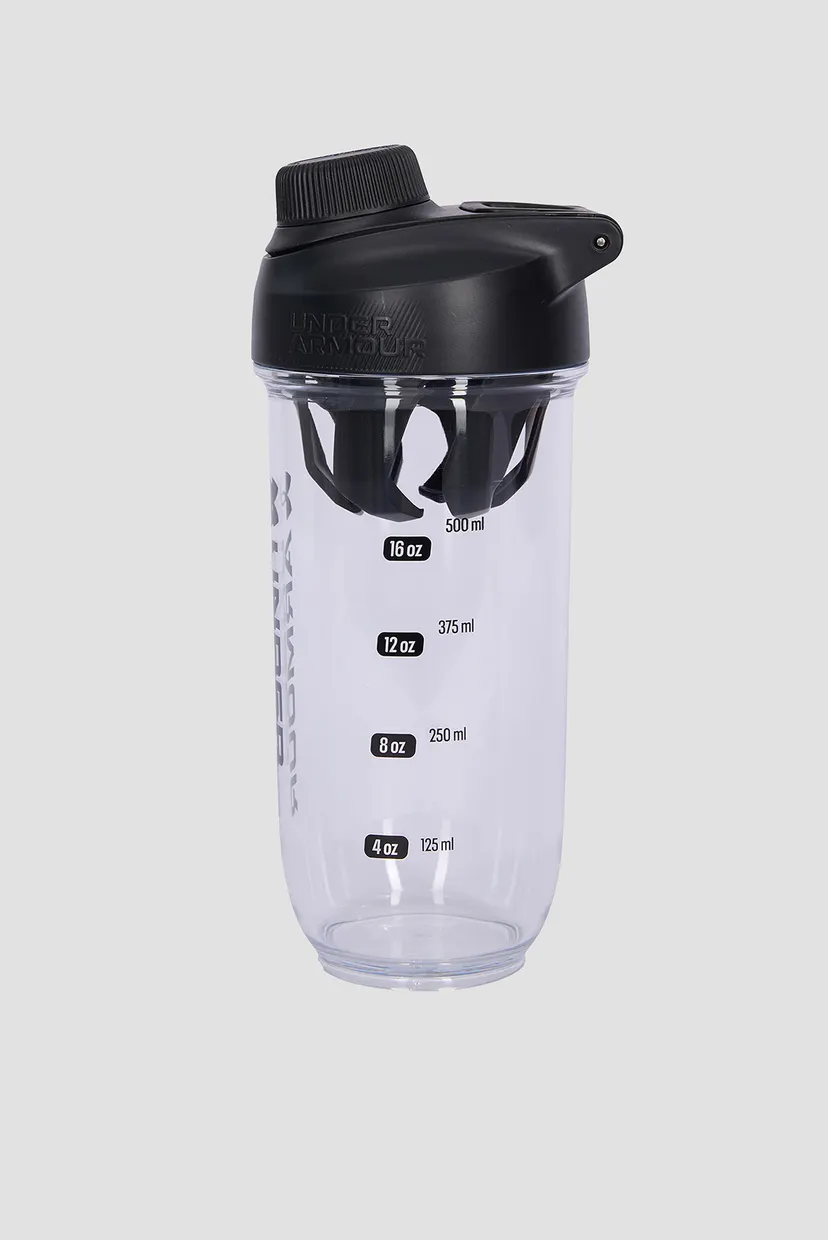 Чорний шейкер UA 24oz Clarity Shaker Bottle Clear/Black OSFA (710 мл) 5