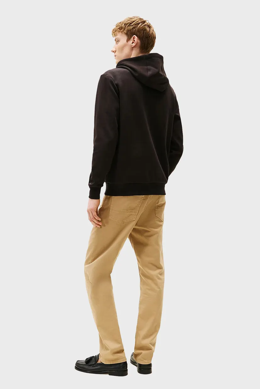 Мужское черное худи ICON HILFIGER HOODIE 3