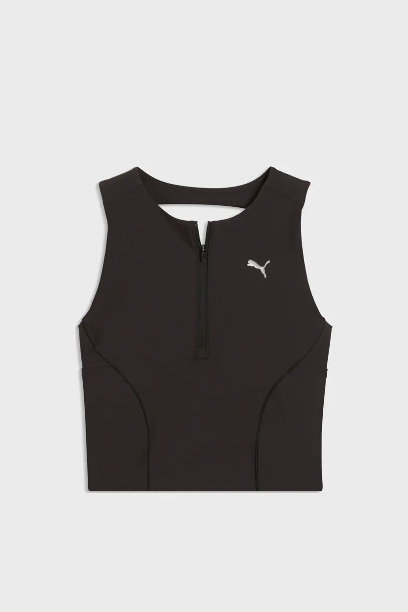 Жіночий чорний топ LIGHTSTRIDE Cropped Running Tank Women 6