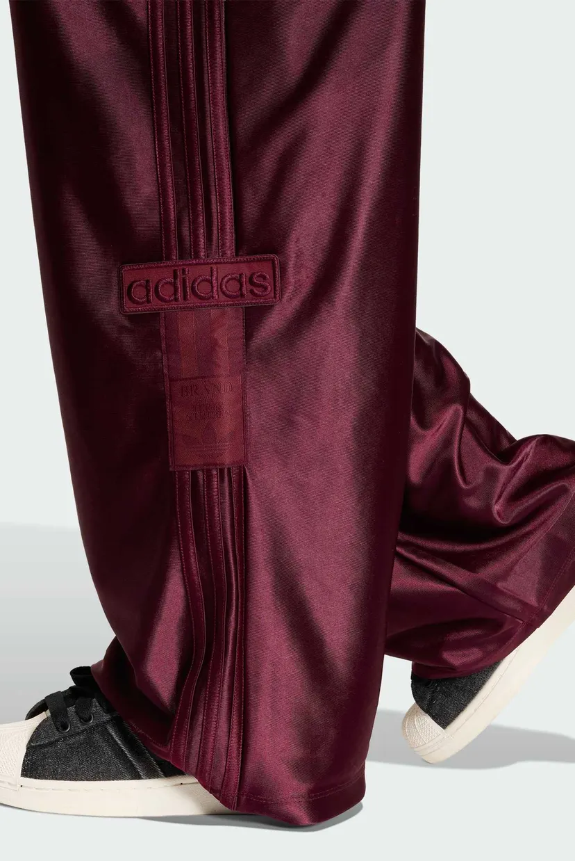 Жіночі бордові спортивні штани ADIBREAK DOUBLE LAYERED 5
