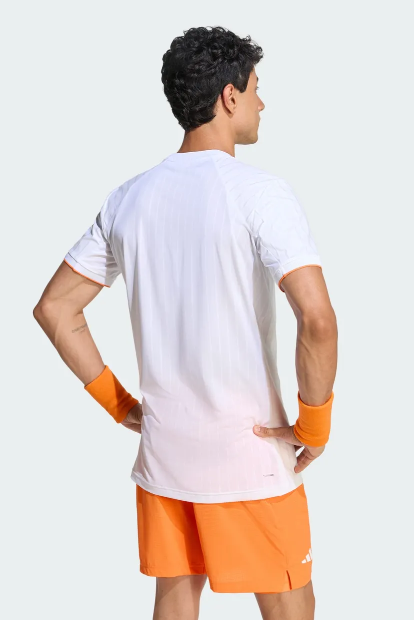 Чоловіча біла футболка TENNIS CLIMACOOL FREELIFT PRO 3
