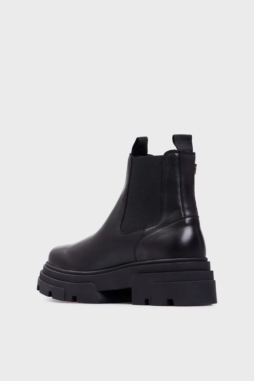Женские черные челси COMBAT LEATHER LOW CHELSEA 4