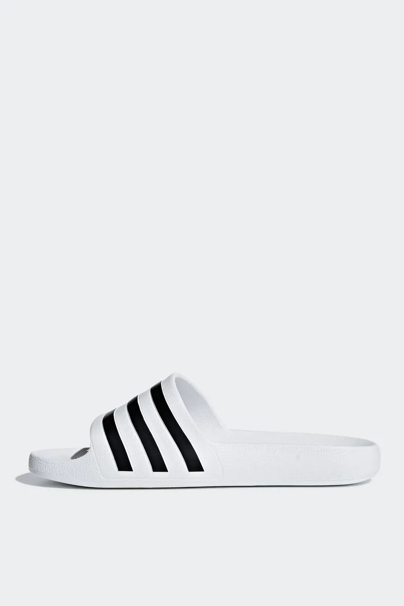 Білі слайдери Adilette Aqua 6