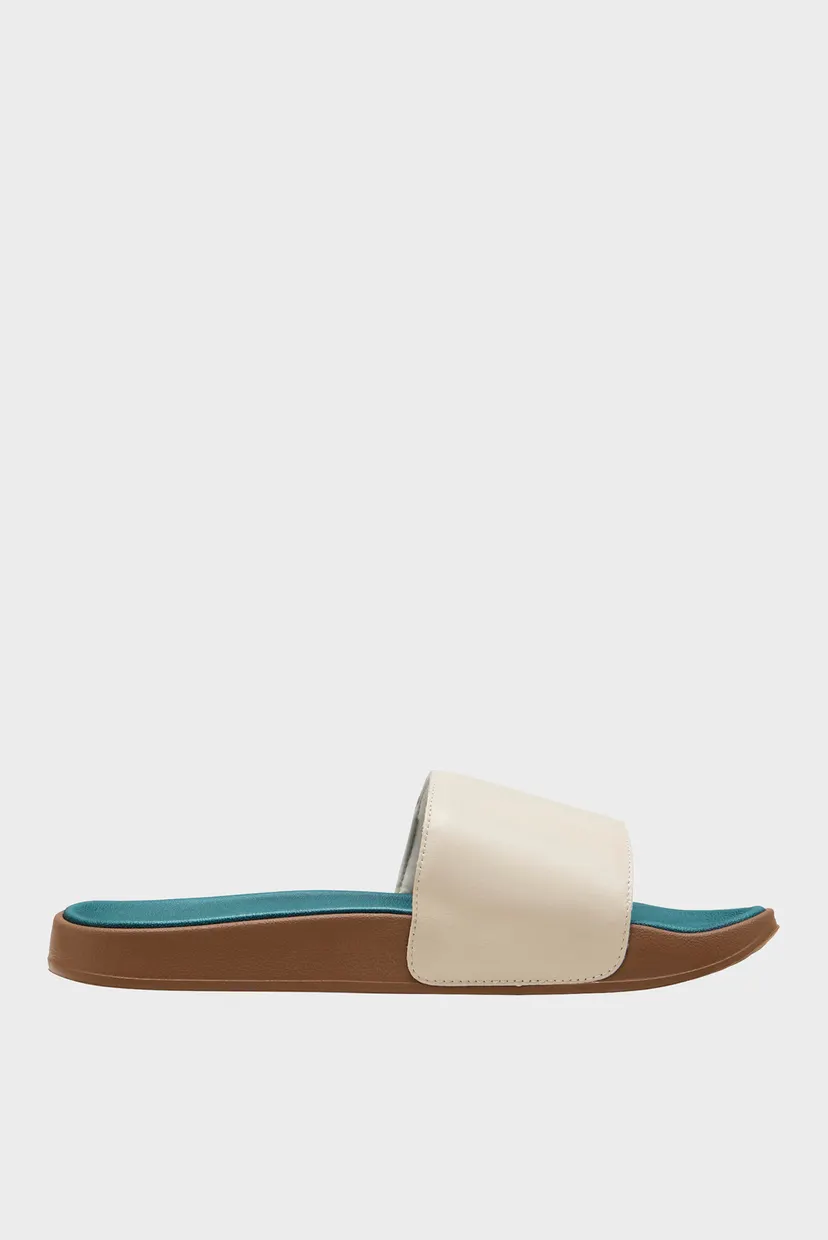 Жіночі білі слайдери Leadcat 2.0 Palermo Sandals Unisex PUMA