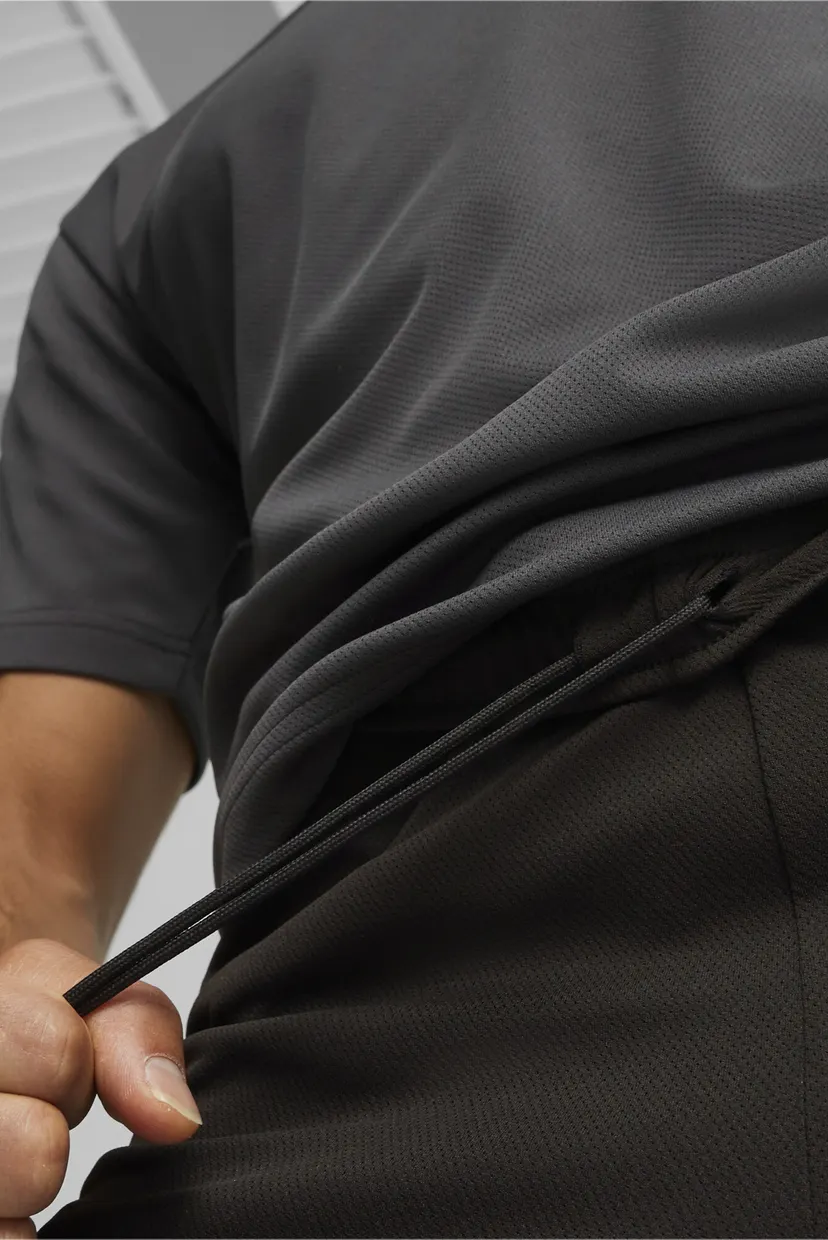 Чоловічі чорні шорти individualRISE Men's Football Shorts 5