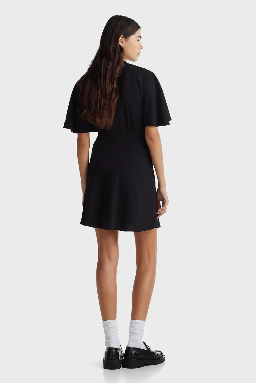 Жіноча чорна сукня TJW BUTTERFLY SS MINI DRESS EXT 3