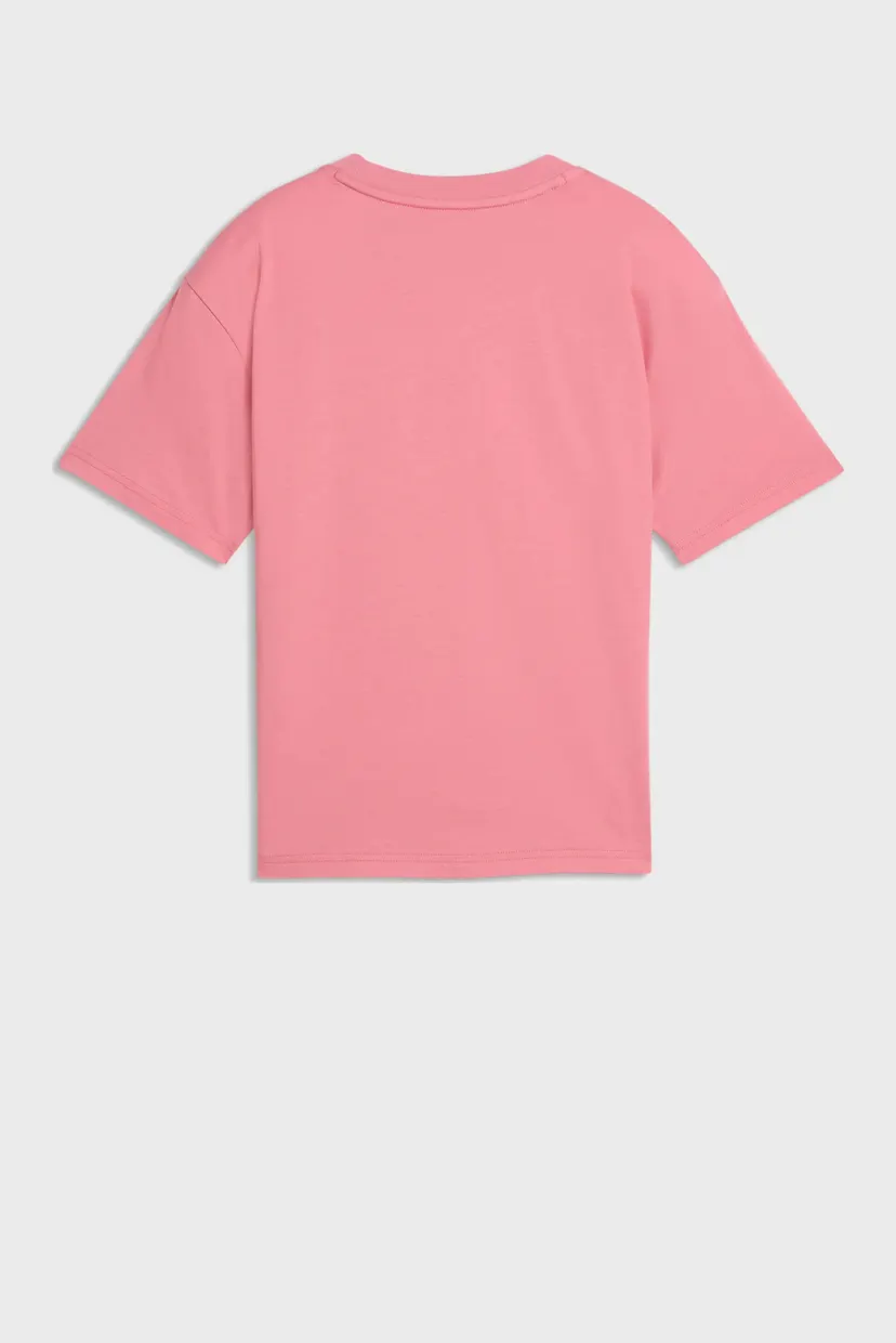 Детская розовая футболка Essentials Boxy Tee Youth 5