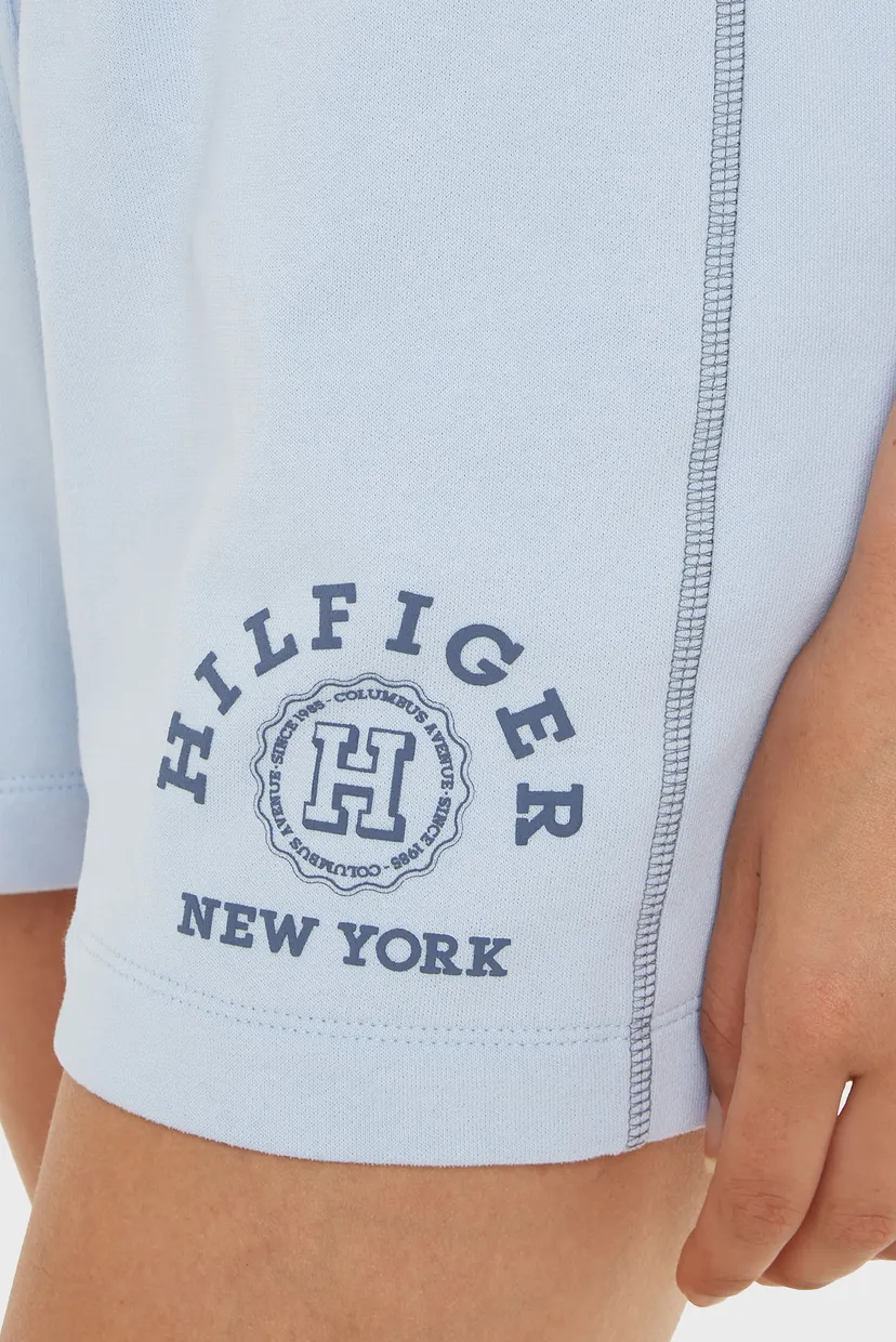 Женские голубые шорты REG VARSITY HILFIGER 3