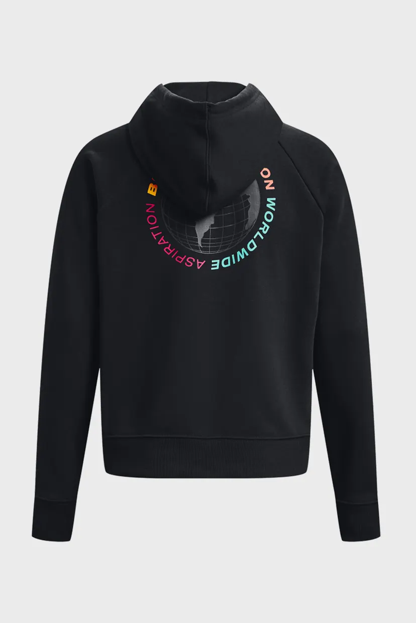Жіноче чорне худі BHM Heavy Terry Hoodie 6