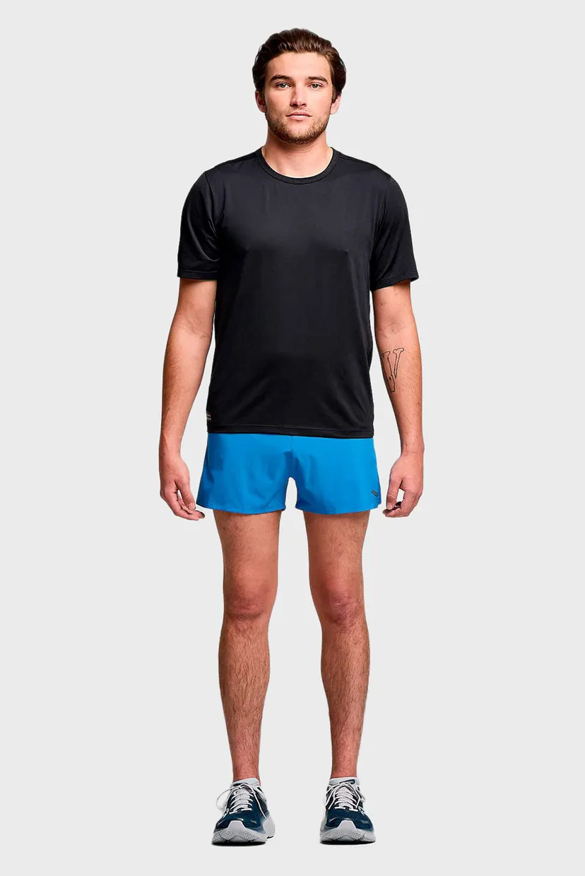 Чоловіча чорна футболка STOPWATCH SHORT SLEEVE 3