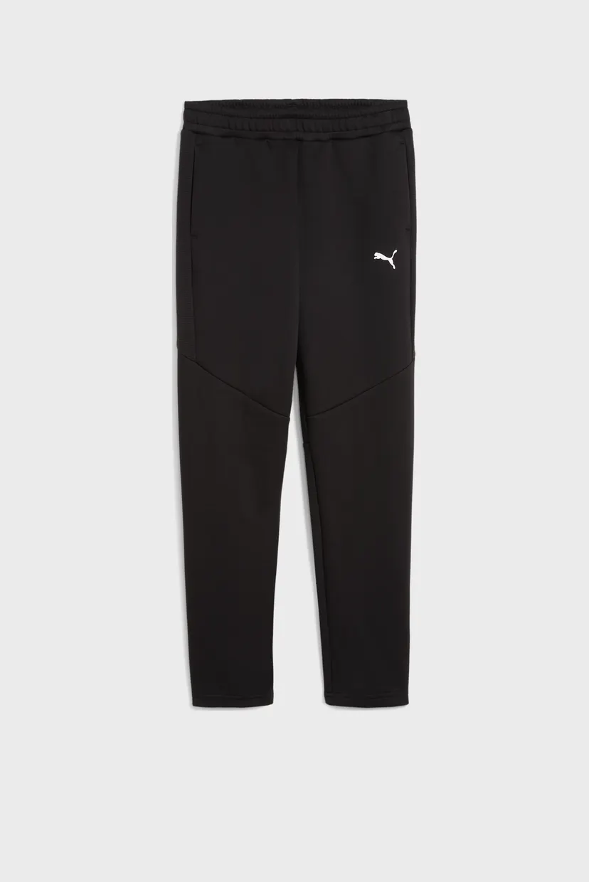 Детские черные спортивные брюки Evostripe Pants Youth 4