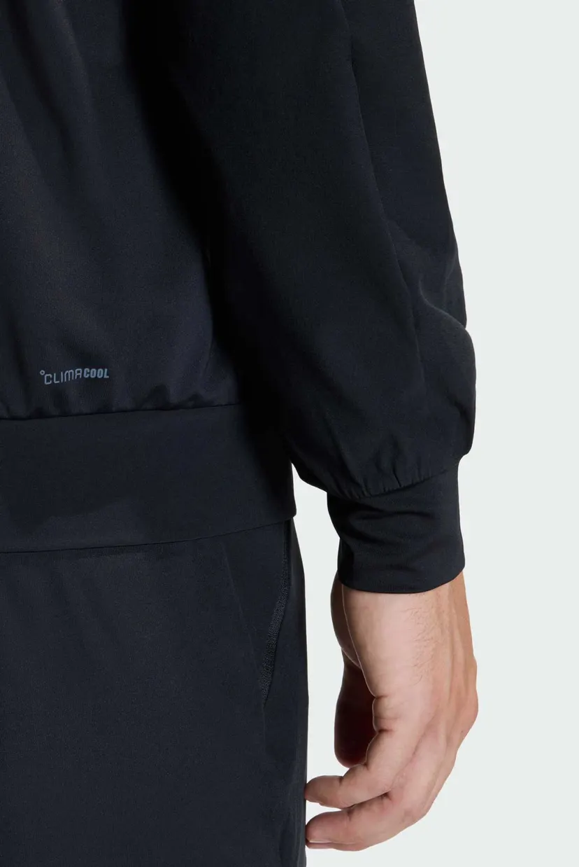 Мужское черное худи D4T WORKOUT FULL-ZIP 5