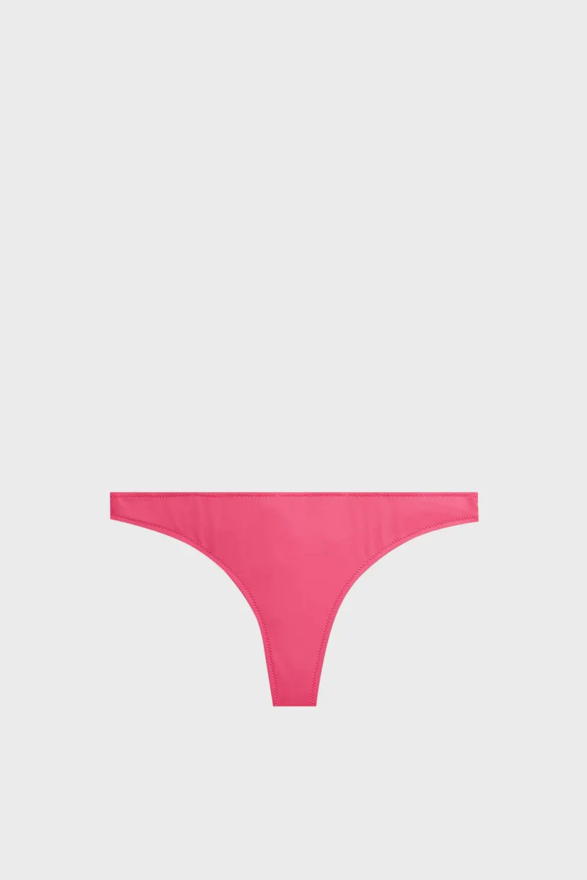 Женские розовые трусики от купальника THONG 5