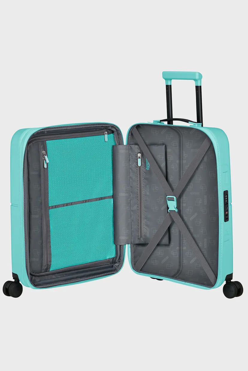 Блакитна валіза 55 см DASHPOP AQUA SKY 4