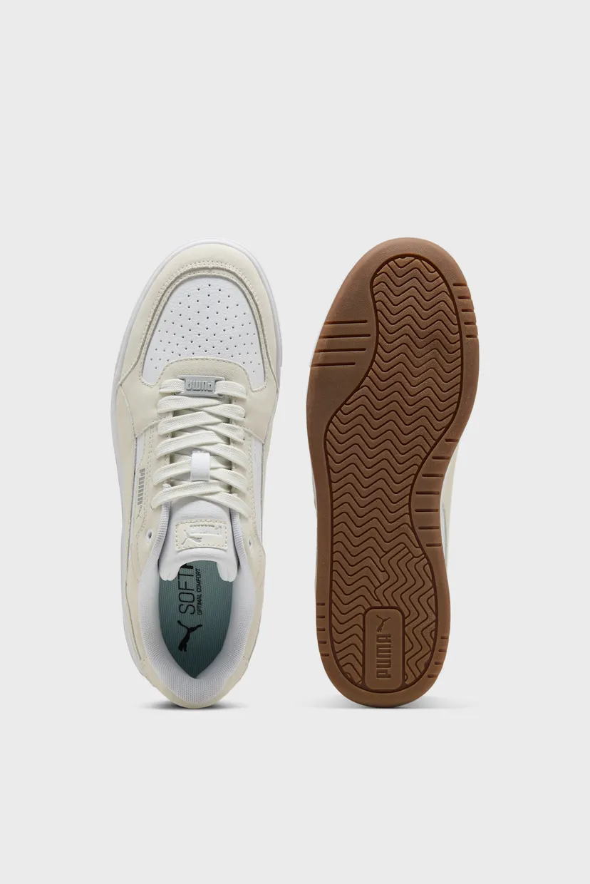 Белые кожаные сникерсы Caven III Plus Sneakers Unisex 5