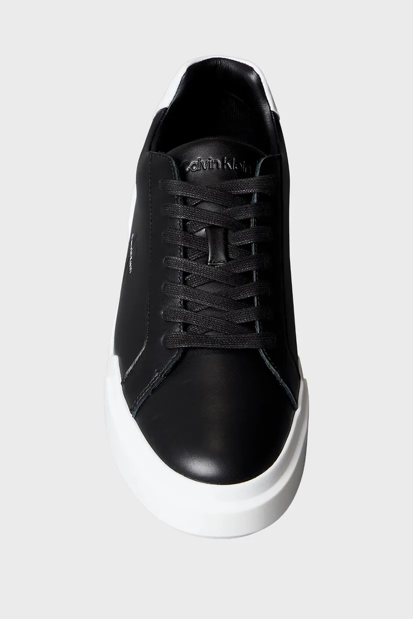 Мужские черные кожаные сникерсы CHUNKY CUPSOLE 5