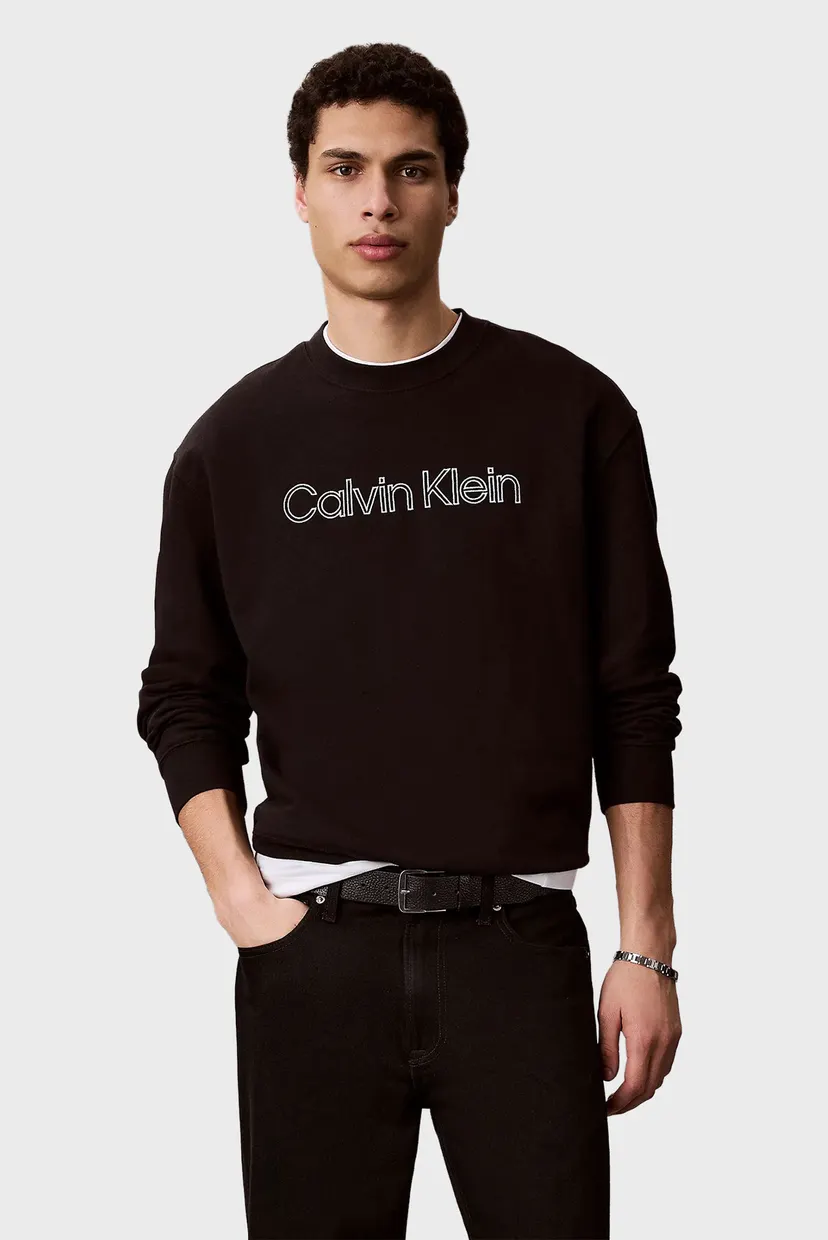 Мужской черный свитшот 350TERRY 5