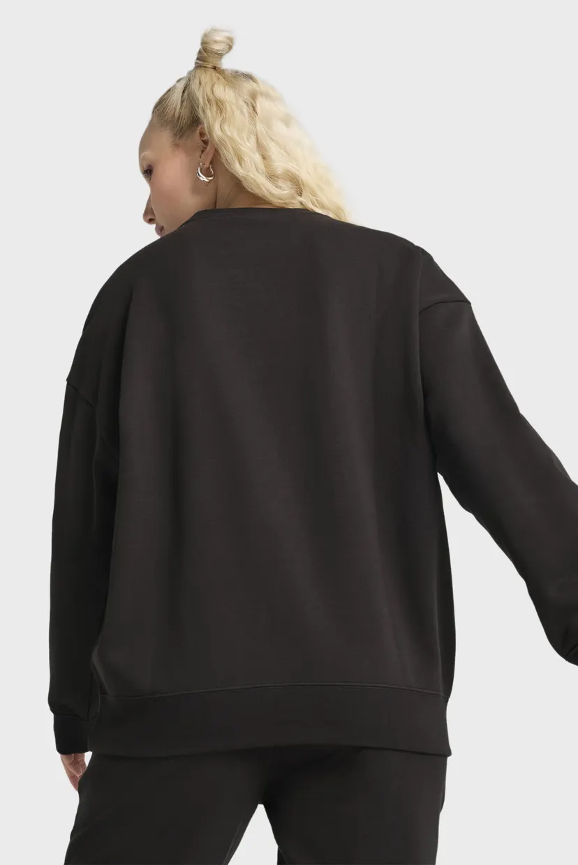 Жіночий чорний світшот Essentials Oversized Crew Women 3