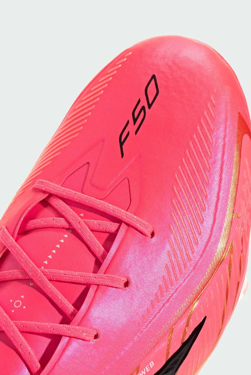 Рожеві бутси F50 HYPERFAST ELITE Firm Ground Football 8