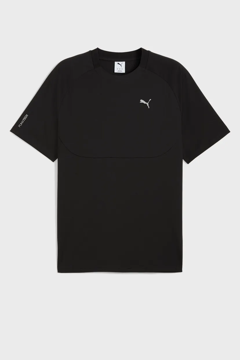 Чоловіча чорна футболка PUMATECH Graphic Relaxed Tee Men 4