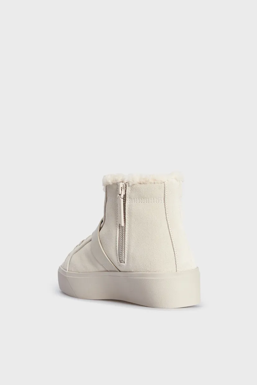 Женские бежевые замшевые хайтопы FLTFRM CUPSOLE HT W/HW SUE WL 5