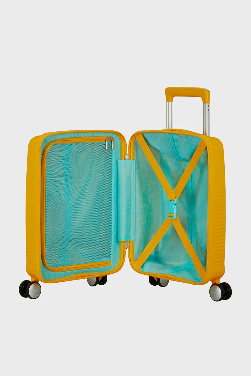 Желтый чемодан 47 см SOUNDBOX MINI GOLDEN YELLOW 5