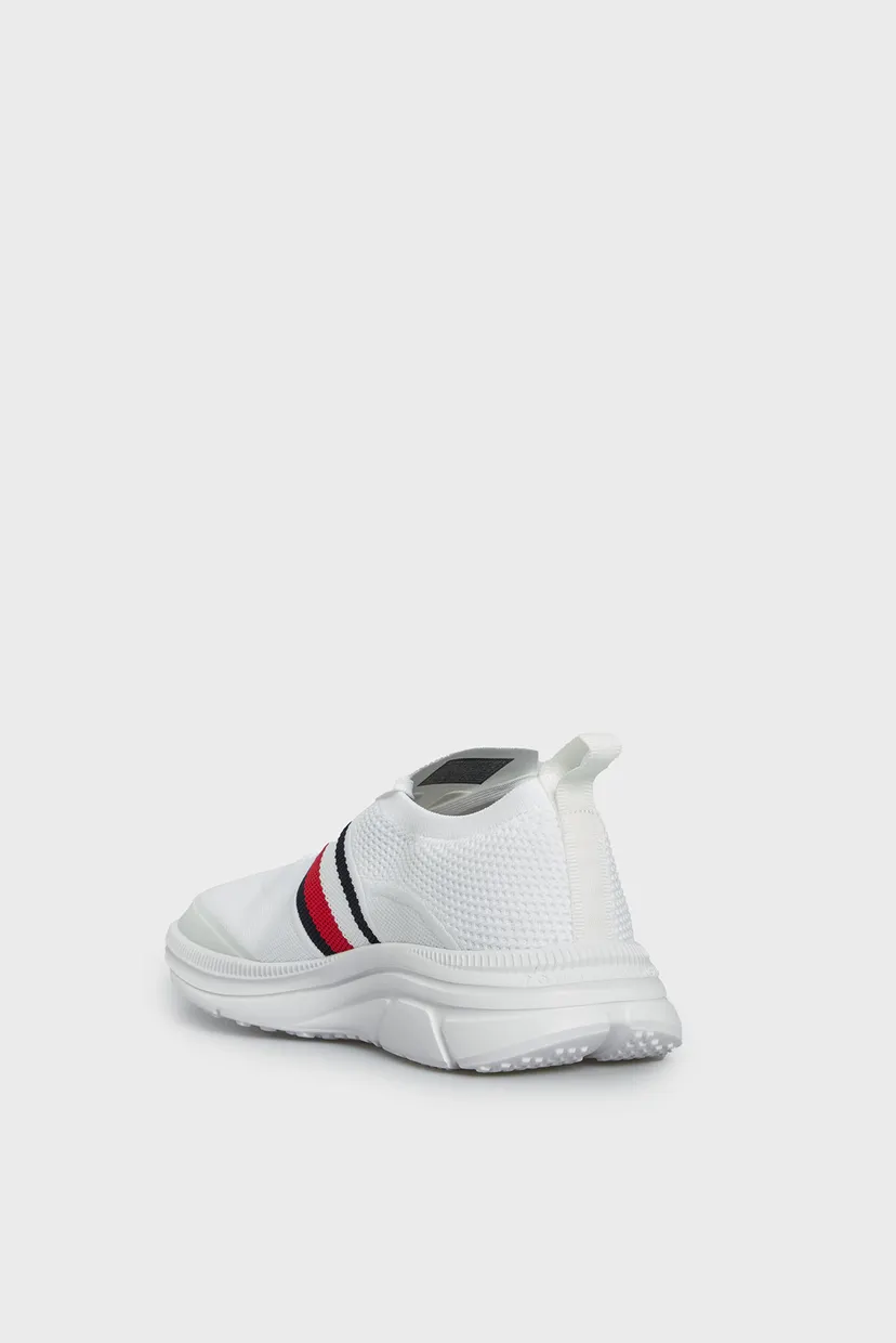 Мужские белые кроссовки MODERN RUNNER KNIT STRIPES ESS 5