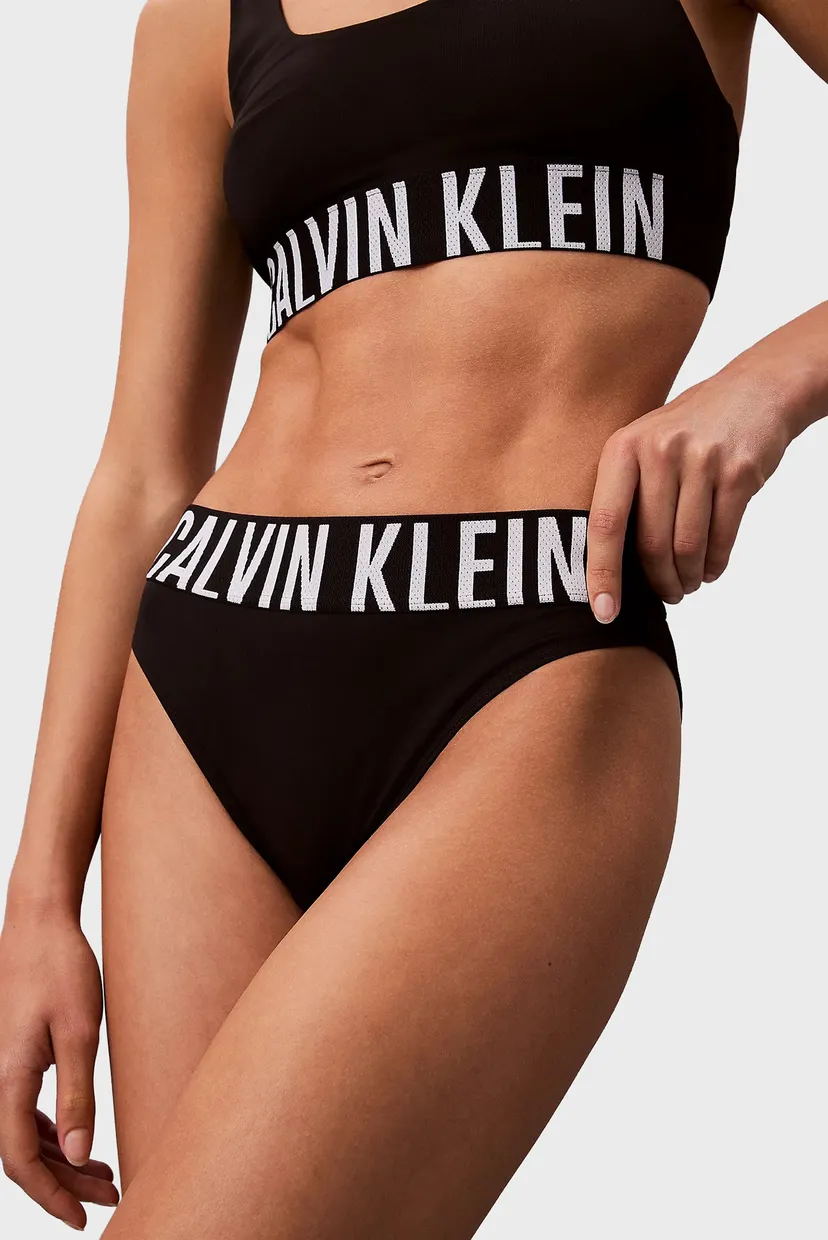 Жіночі чорні трусики HIGH WAIST BIKINI 4