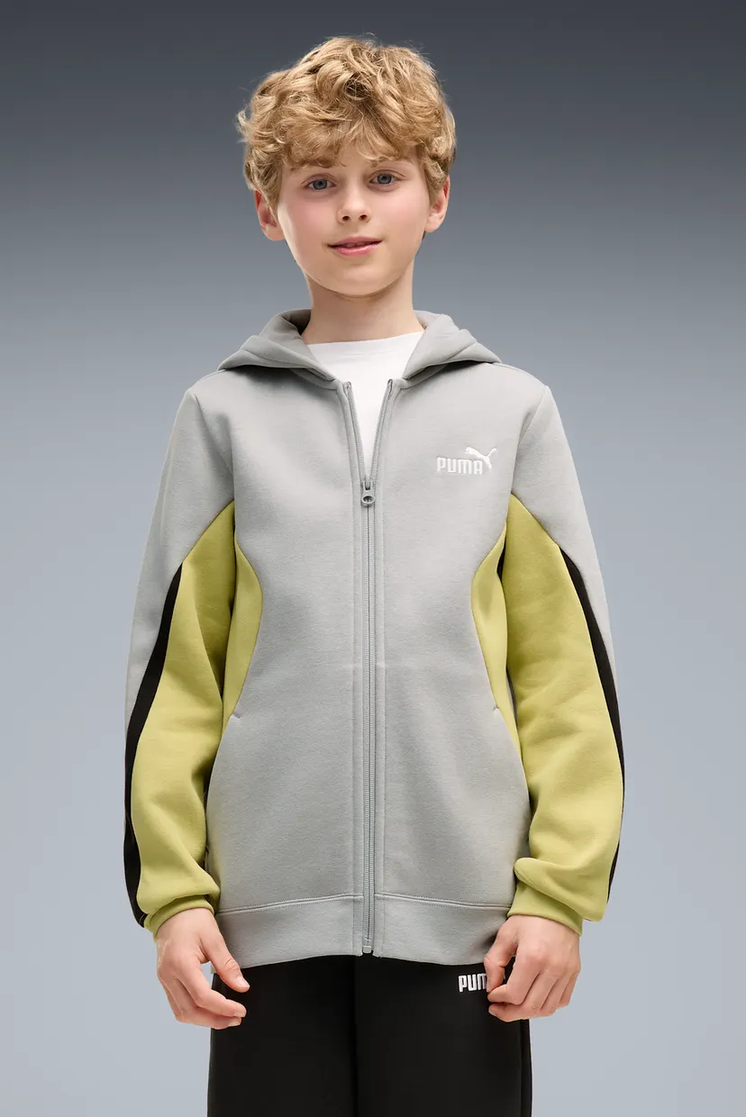 Дитячий спортивний костюм (худі, штани) Essentials Colourblocked Full-Zip Tracksuit Youth 3