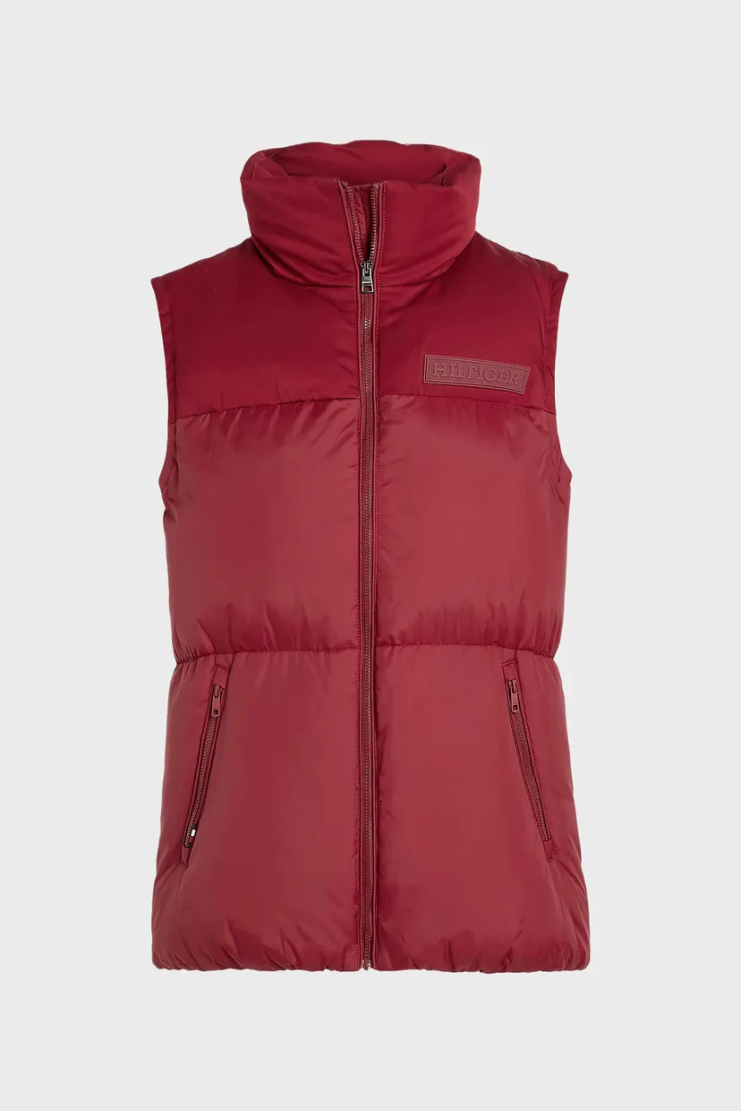 Женский красный жилет NEW YORK PUFFER VEST 6