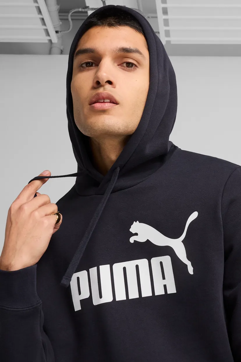 Мужское темно-синее худи Essentials No. 1 Logo Hoodie Men 5