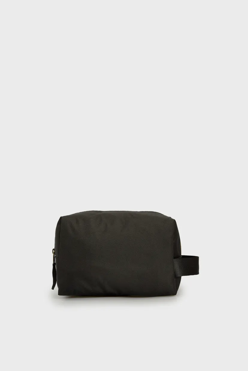 Мужской черный несессер SHIELD WASH BAG 4