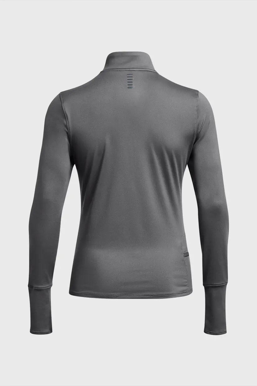 Женская серая спортивная кофта UA Launch Pro Half Zip 5