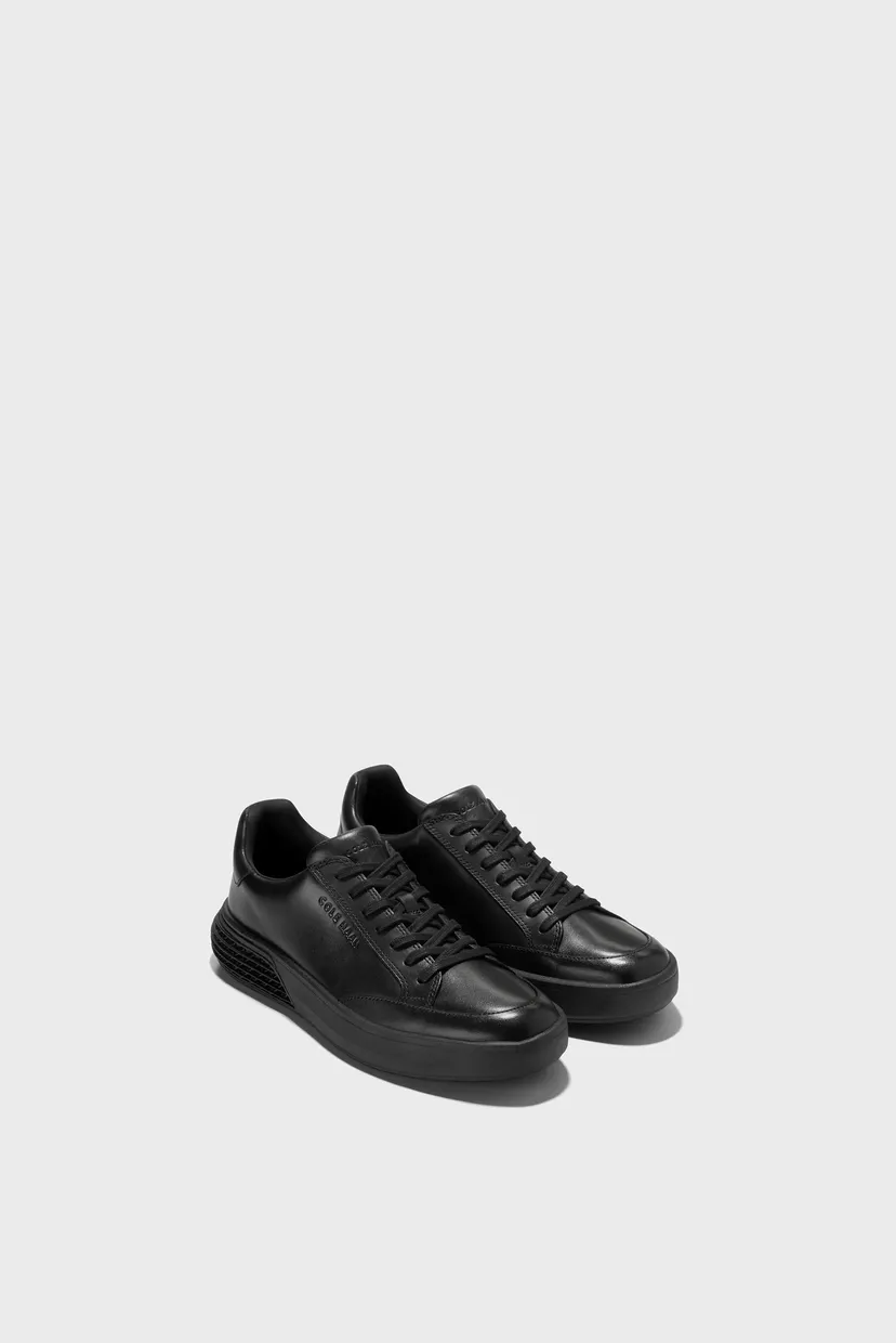 Мужские черные кожаные сникерсы GrandPrø Halfcourt SkyWeave™ Sneaker 5