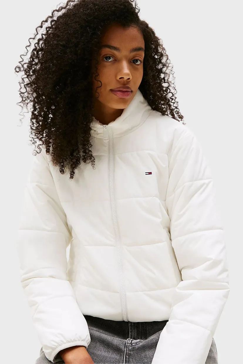 Жіноча біла куртка TJW REG LW PADDED JACKET EXT 4