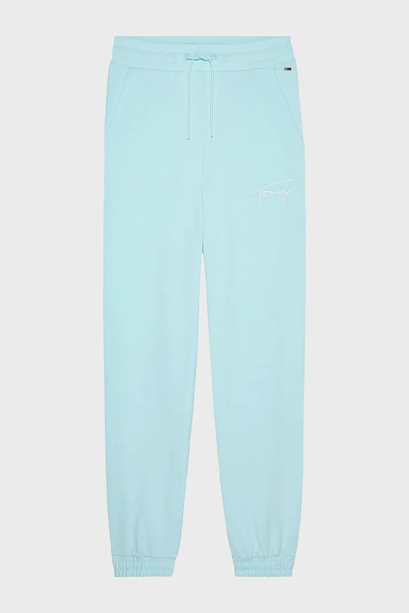 Женские голубые спортивные брюки TJW TOMMY SIGNATURE 5